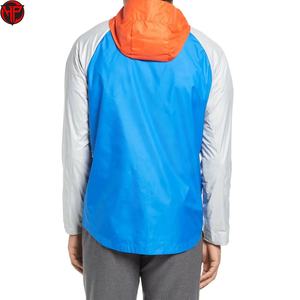 Chaqueta Cortavientos Personalizada para Hombre, con Tela Transpirable, Estilo Casual, Verano, Alta Calidad, Cremallera, Chaqueta de Nailon - Product Image 3