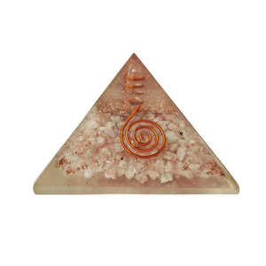 พีระมิดซันสโตนธรรมชาติสำหรับการรักษาและตกแต่งบ้านเรกิแกะสลักสไตล์ฮวงจุ้ยต้นไม้แห่งความรักในชีวิตขายส่ง - Product Image 2