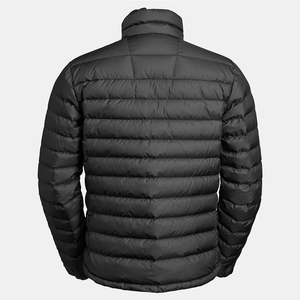 Fabricant OEM, conception personnalisée avec logo, manteau d'hiver brillant pour homme, vêtements de rue, vêtements d'extérieur, vestes matelassées de ski, veste matelassée pour homme - Product Image 2