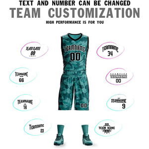 Custom Basketball <b>Set</b> Youth Breathable Mesh Polyester Fabric Moisture Wicking Reversible Uniform Factory Sportswear Manufacturer - Product Image 5