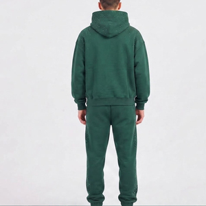 Vente Flash : Ensemble de Survêtement Personnalisé en Strass pour Adultes – Tenue Décontractée Tendance avec Broderie Personnalisée et Pull en Strass - Product Image 2