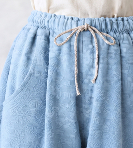 Pantalones de chándal de poliéster para mujer, holgados, de corte regular, cálidos para invierno, de pierna ancha, informales, estilo hip hop, con bordado - Product Image 5