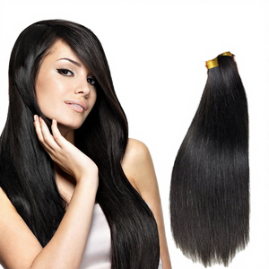 Nueva Llegada Extensiones de Cabello Humano Remy de Onda Corporal de 20-30 Pulgadas con Doble Trama, Cabello Virgen Indio de Alta Calidad con Cutícula Intacta y Tacto Suave - Product Image 1