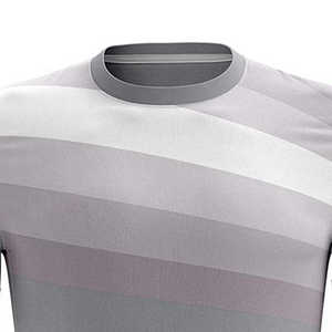 Camiseta de Fútbol Sublimada con Diseño Personalizado, Tejido Transpirable que Absorbe la Humedad, Uniforme Deportivo de Entrenamiento - Product Image 3