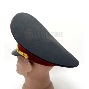 Casquette d'uniforme confortable avec des coutures de qualité supérieure et un ajustement réglable pour les événements professionnels et les activités de défilés - Product Image 3