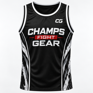 Champs Gear Wholesale ODM Spandex/Polyester <b>Knitted</b> Sleeveless <b>Women</b> Boxing <b>Tank</b> <b>Top</b> Performance Athletic Wear Quick Dry <b>Tops</b> - Product Image 6