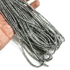 Natural Grey Diamond Beads Aaa Gray Diamond Uncut Beads 2-3MM Raw Diamond Beads Rough Diamond Nugget Beads For Jewelry Making Su - Product Image 6