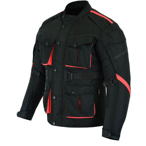High Demand <b>Lightweight</b> Motorbike Textile <b>Jacket</b> For Touring With Multiple Pockets And Flexible Fit For Comfort - Product Image 3