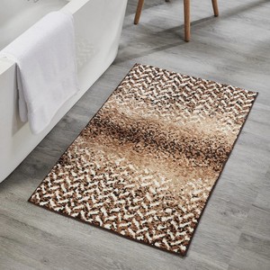 Tapis de bain de luxe 100 % coton, épais, doux, super absorbant, antidérapant, facile d'entretien, compatible sèche-linge, pour un confort ultime moderne à la maison ou à l'hôtel - Product Image 6