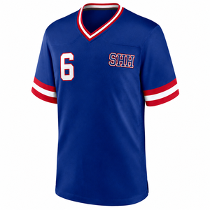 Camiseta Deportiva Personalizada para Hombre SHH, Uniforme Deportivo Transpirable, Camiseta de Entrenamiento de Secado Rápido, Estilo Bordado - Product Image 1