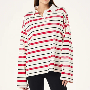 Wholesale <b>Women</b> <b>Polo</b> Shirts Casual Streetwear Breathable Quick Dry Cotton Polyester High Quality New Fashion Apparel - Product Image 6