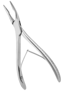 Rongeur à os Friedmann Premium 14cm 15cm en acier inoxydable, instruments chirurgicaux dentaires, ORL et orthopédiques, à action simple, marquages CE ISO - Product Image 5