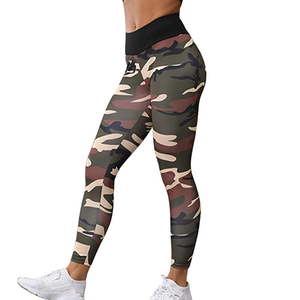 Wholesale Eco-Friendly Solid Breathable Anti-Bacterial <b>Butt</b> <b>Lift</b> <b>Leggings</b> Custom Logo Peach Mid Workout Gym Camo <b>legging</b> Pants - Product Image 1