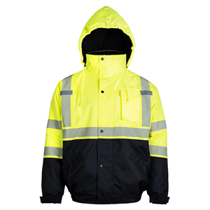 Customise Outdoor Class 2 <b>Waterproof</b> Polyester <b>Work</b> Safety Jacket Custom logo Outdoor High Visibility Safety Workwear <b>Waterproof</b> - Product Image 5