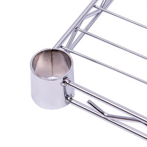 Étagères de rangement en fil métallique à trois niveaux - Product Image 2