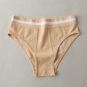 Maillot de bain de plage pour femmes en tissu tricoté uni, antibactérien, couleurs et logo personnalisables - Product Image 5