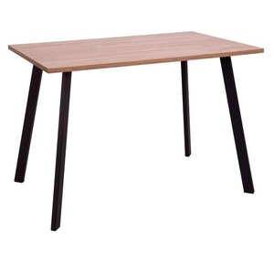 Contemporary Metal Coffee <b>Table</b> With Wooden <b>Top</b> Premium Furniture Accent For Luxury Living Room Decoration Themes - Product Image 1