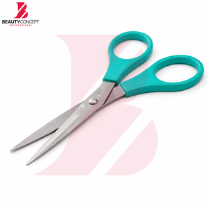 Ciseaux de coiffure professionnels en acier inoxydable avec manche en plastique de qualité supérieure, lame tranchante, outil de coupe de cheveux pour salon - Product Image 4