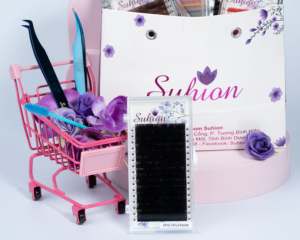 Extensiones de Pestañas Individuales NBT de 0.07 mm y 10 mm, Sintéticas, Rizadas, Naturales, Largas, Negras Intensas, Hechas a Mano, Fáciles de Aplicar - Product Image 4