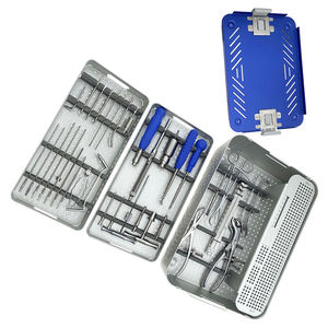 ชุดเครื่องมือผ่าตัดกระดูกและข้อส่วนบนที่ได้รับการรับรองมาตรฐาน CE |   ชุดแผ่นล็อคแบบแมนนวล A0 |   เพนแท็กซ์ ซิกแวร์ทิคอล ระดับพรีเมียม - Product Image 2