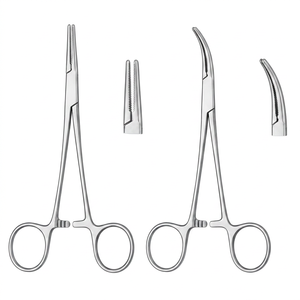 Pince à épiler manuelle en acier pour animaux de compagnie, outil de pêche, pince de serrage, outils d'épilation, pointe courbée ou droite, 12,5 16 18 cm - Product Image 6