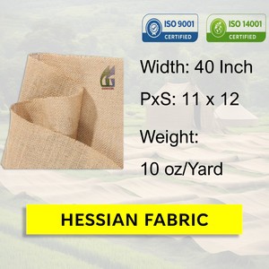 Tissu en jute de toile de jute naturelle à 100 %, neuf, 40 pouces de large, 10 oz, vente en gros par le fabricant Goodman Global Bangladesh - Product Image 2