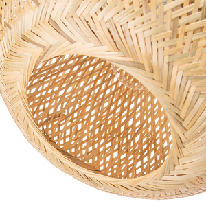 Wholesale Handcrafted Bamboo Lattice Pendant Lampshade Woven Ceiling <b>Light</b> Casting Decorative Patterns for Home Decor OEM ODM - Product Image 6