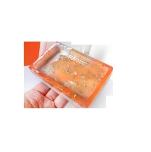 Best Selling Large Resin Soap Holder <b>Tray</b> Handmade Polished Portable Luxury Design Durable Easy Cleaning Eco-Friendly <b>Bath</b> - Product Image 6