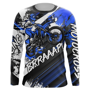 Maillots de motocross promotionnels en gros avec logo personnalisé, vêtements de course de motocross sur mesure, maillots de motocross personnalisés - Product Image 1