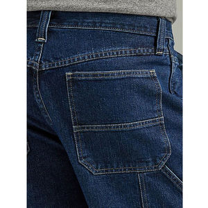 Shorts en jean bleu décontractés pour hommes, extensibles et confortables, tendance pour un usage quotidien en été - Product Image 6