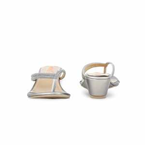 Sandalias de tacón gris FN0780 - Product Image 2