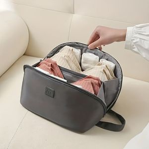 Borsa da Viaggio Minimalista Leggera con Cerniera, Organizer Antipolvere per Biancheria Intima e Accessori - Product Image 1