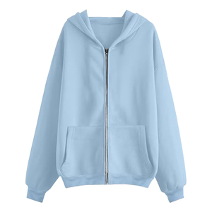 Chándal Deportivo para Mujer con Logotipo Personalizado Bordado en Color Liso, Ropa Urbana, Nuevo Modelo, Chándal Informal para Adultos, 100% Algodón - Product Image 1