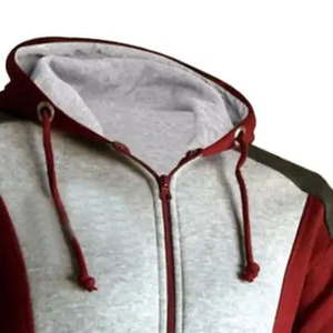 Ensemble de survêtement pour femme, color block, à capuche, fermeture éclair, manches longues, décontracté, sportif, polyester et coton, automne, coupe classique - Product Image 5