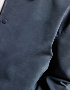 Veste universitaire en molleton CVC de haute qualité avec logo personnalisé pour hommes, uniforme d'équipe, vente en gros, veste de baseball vierge et unie - Product Image 3