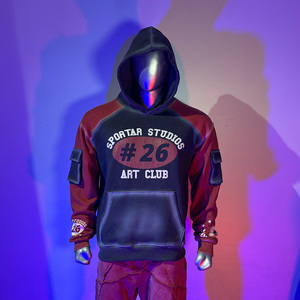 Hoodie Raglan Homme Oversize Effet Délavé Personnalisé avec Logo Imprimé en Relief 3D et Sérigraphie – Style Décontracté Streetwear – Fournisseur Direct Usine - Product Image 1