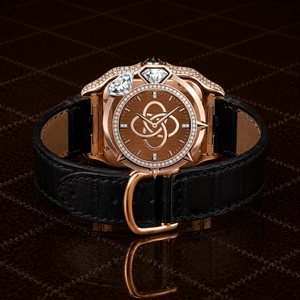 Montre de luxe pour homme en moissanite VVS, entièrement sertie de diamants, bracelet en acier inoxydable - Product Image 4