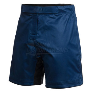 Shorts MMA à large autonomie de mouvement pour l'entraînement au karaté et au taekwondo, vêtements de sport à fort impact pour hommes, en Spandex/Polyester, légers - Product Image 4