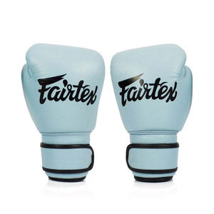 Nouveaux gants de boxe unisexes professionnels bleus Fairtex, étanches et respirants, avec sangle personnalisable, en cuir véritable, très demandés - Product Image 5