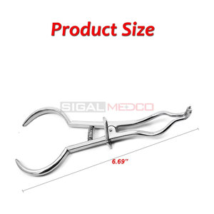 Pinces dentaires Brewer 17 cm, pinces de barrage endodontiques, instruments dentaires de qualité supérieure allemande, réutilisables, instruments médicaux généraux - Product Image 5