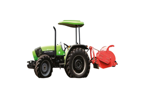 รถแทรกเตอร์เดอทซ์ ฟาร์ อะโกรลักซ์ 75 โปรไฟล์ 4WD รุ่นเดียวกัน กำลังสูง 75 แรงม้า ออกแบบมาเพื่อการเกษตรหนัก เช่น การไถพรวน - Product Image 2