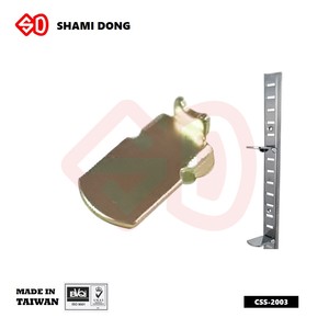 วงเล็บระบบชั้นวางช่องช่องข้ามหลุมตรงด้วยโลหะ - Product Image 1