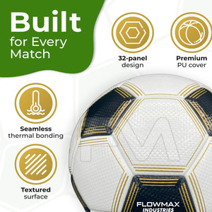 Ballon de football hybride robuste, style unique, qualité supérieure - Product Image 4