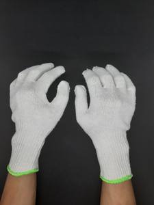 Gants de sécurité en coton blanc les mieux notés Protection du travail industriel par la production vietnamienne - Product Image 2