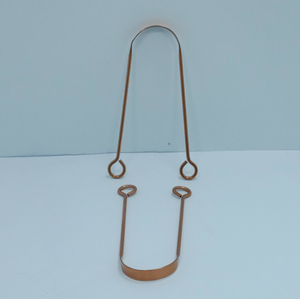 Nouvel outil de nettoyage de la langue de qualité supérieure, gratte-langue en cuivre pour l'élimination des bactéries, outil d'hygiène buccale pour hôpital - Product Image 2