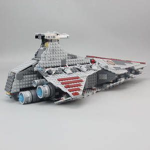 Set de Construcción Star Venator, Modelo de Nave de Ataque de la República, Compatible con 8039 MOC, Juguetes de Construcción 1:8, 40 ABS, 05042, 81044, 180013, 19077 - Product Image 4