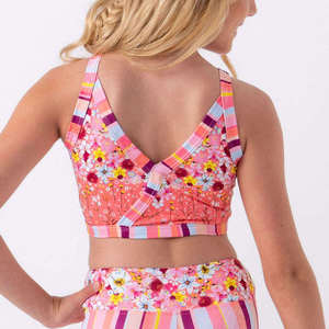 Nuevo Sujetador Deportivo para Mujer, Sujetador Deportivo de un Solo Hombro, Sujetador Deportivo de Spandex y Poliéster Sublimado, Sujetador Deportivo de Material Duradero - Product Image 2