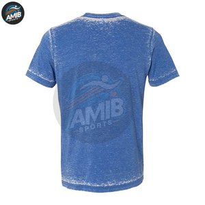 Camisetas de Hombre Transpirables de Alta Calidad Hechas en Fábrica, Lavado Ácido, Poliéster/Algodón, para Verano, Precio al por Mayor, Hechas en Pakistán - Product Image 4