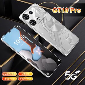 สมาร์ทโฟน Gt10Pro 5G รุ่นปี 2025 ของแท้ ขายดี 16GB + 1TB หน้าจอ LED 6.8 นิ้ว 108MP 13.0 Android ปลดล็อค รองรับซิมคู่ CDMA ภาษาอังกฤษ ฝรั่งเศส - Product Image 3
