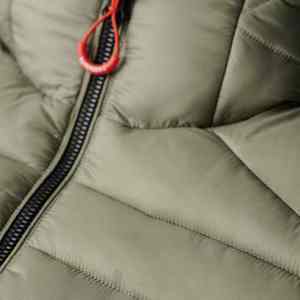 New Style Adjustable Winter Custom Logo Front Canvas Breathable Quick Dry Good Quality Puffer <b>Jacket</b> For Men - Product Image 4